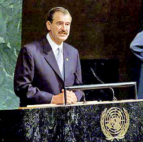 President Vicente Fox © Diario REFORMA