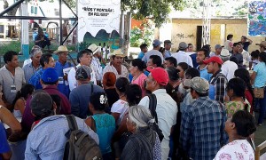 Forum of Rivers and Mountains in Danger, Oaxaca, November of 2015 © SIPAZ