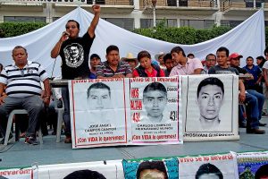 Event of the families and friends of the 43 missing students in Iguala, March 2016 © SIPAZ 