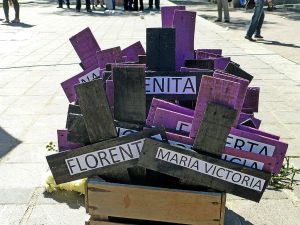 Mobilization against femicides in Oaxaca © SIPAZ Archive, 2013