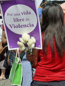 Por una vida libre de Violencia, movilización contra los feminicidios en Oaxaca © SIPAZ - Archivo, 2013