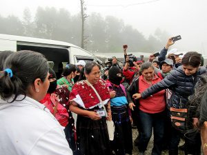Gira de Marichuy y del CIG en Chiapas, Caracol de Oventik, octubre de 2017 © SIPAZ