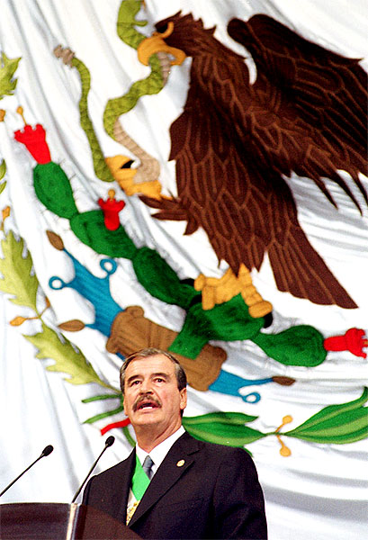 Président Vicente Fox © Présidence du Mexique