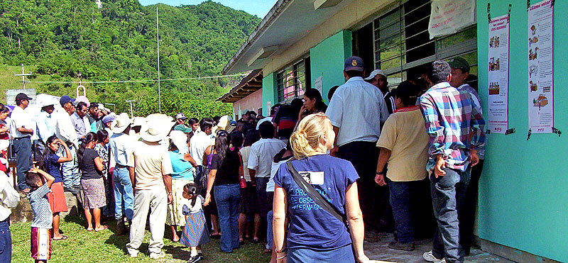Zone Nord - Election 2006 © SIPAZ