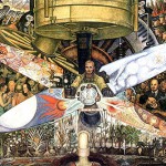 "Hombre en la encrucijada", mural de Diego Rivera