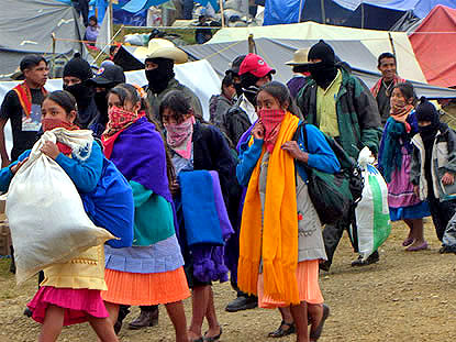 Encuentro de los Pueblos Zapatistas con los Pueblos del Mundo en Oventik © SIPAZ