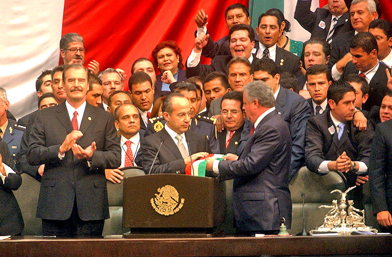 Toma de posesión de Felipe Calderón © México, Presidencia de la República