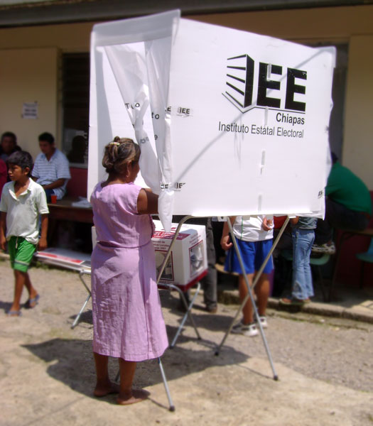 Élections dans la zone Nord du Chiapas © SIPAZ