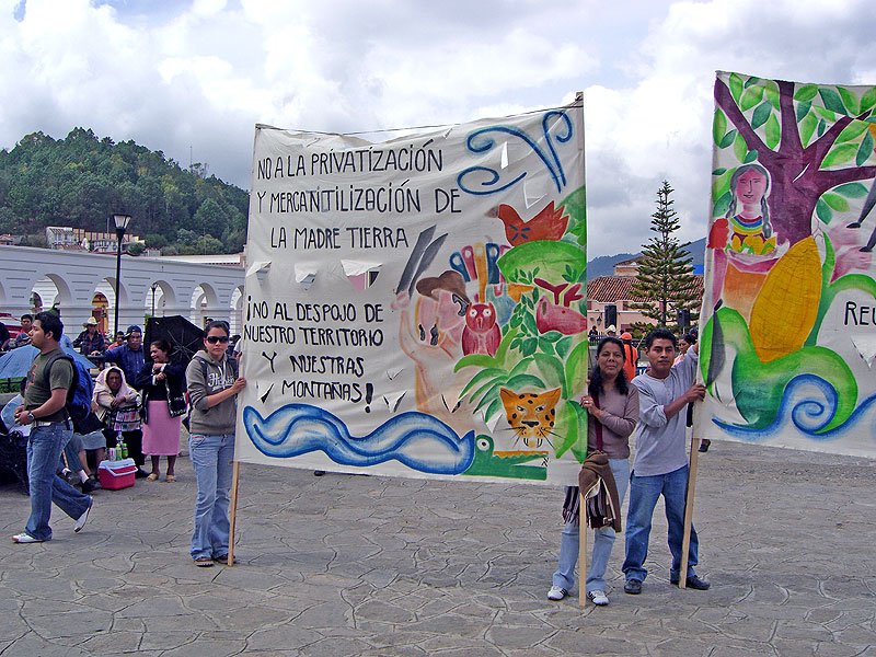 Pilgermarsch des Pueblo Creyente en 2008 © SIPAZ