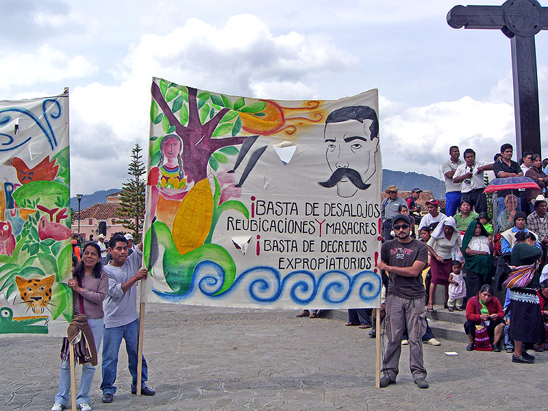 Pilgermarsch des Pueblo Creyente en 2008 © SIPAZ