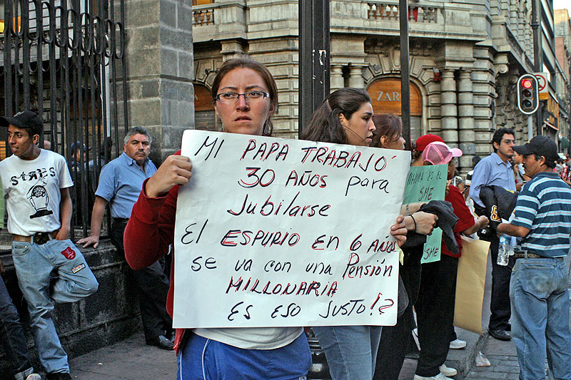 Marcha en el DF © Noé Pineda Arredondo