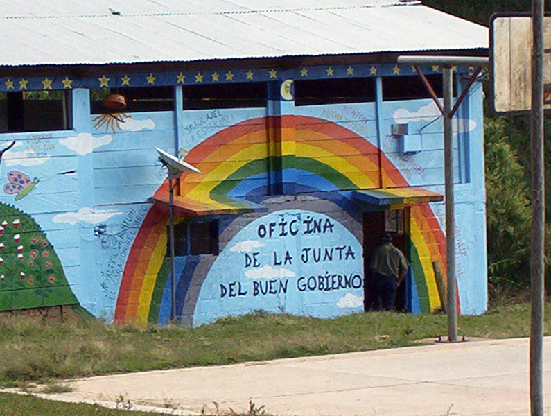 Oficinas de la Junta de Buen Gobierno de Morelia © SIPAZ