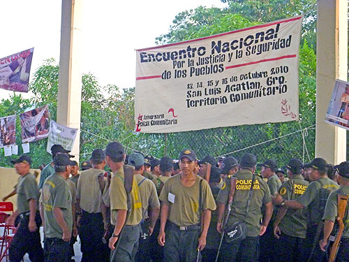 Anniversary of the Community Police, October 2010 © SIPAZ