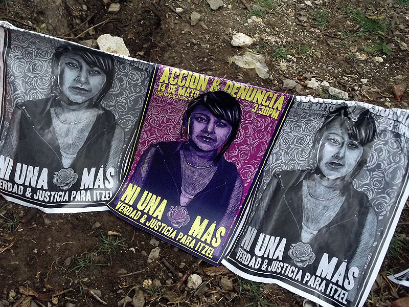 Marcha contra feminicidios y en memoriam a Itzel en San Cristóbal © SIPAZ