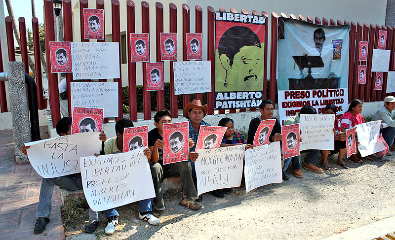 Campaign for the release of Alberto Patishtán © Swefor