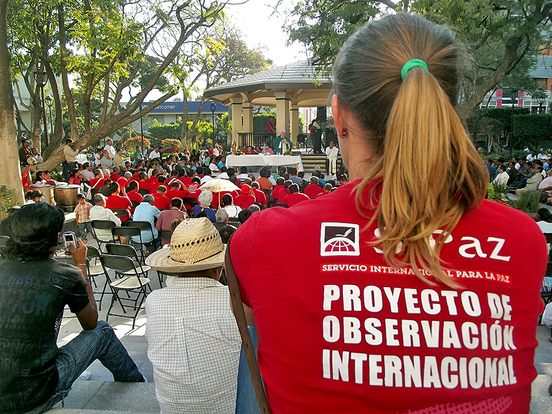 Beobachtungsmission „Ein Licht gegen die Straflosigkeit“, Guerrero, Februar 2014 © SIPAZ