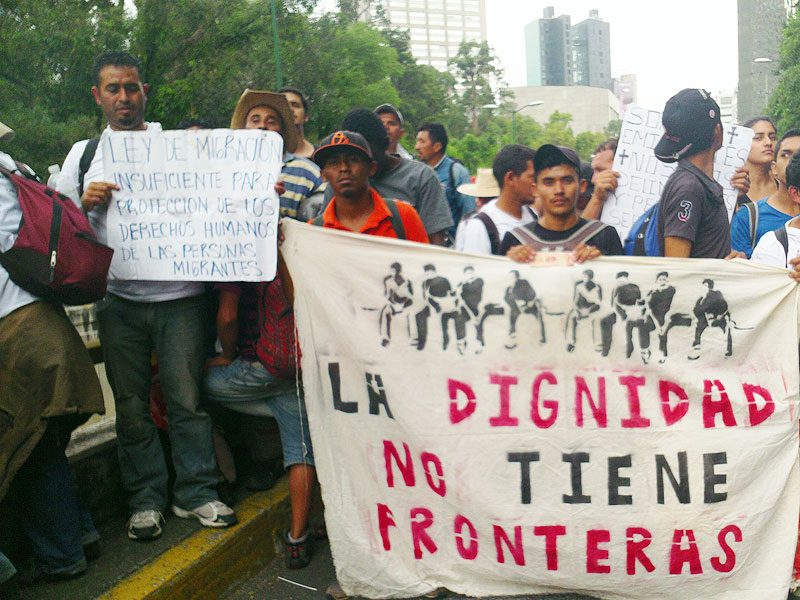 “La dignidad no tiene Fronteras”, (Olivia Vázquez, Centro Prodh)