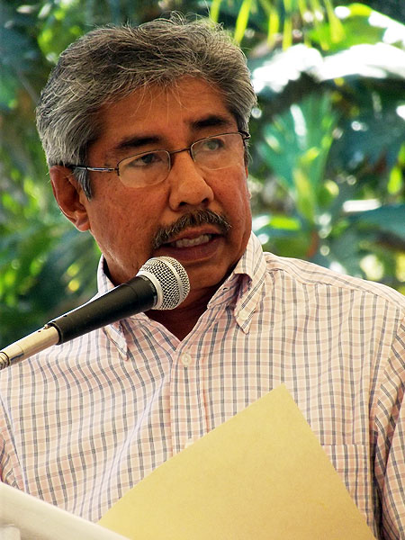 Abel Barrera, director del Centro de Derechos Humanos de la Montaña Tlachinollan © SIPAZ, Archivo