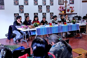 Presentation panel of the book during the 20th Anniversary of SIPAZ, November of 2015 © SIPAZ