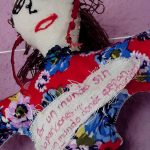 Für eine Welt ohne Entführungen. Puppe, entworfen von Angehörigen der Verschwundenen aus dem „schmutzigen Krieg“. Atoyac, Guerrero. März 20146. © SIPAZ