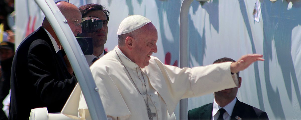 Papstbesuch in San Cristóbal de Las Casas, Chiapas. Februar 2016. © Alejandra Carrillo Orano