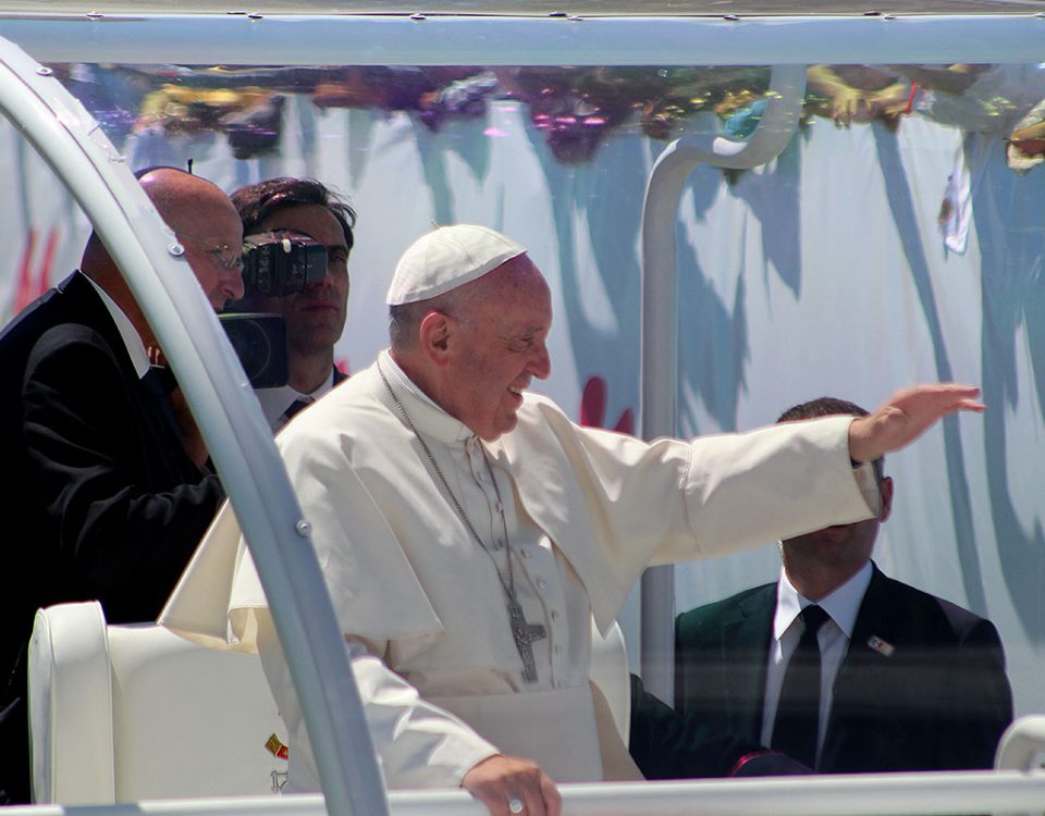 Visita del Papa Francisco a San Cristóbal de Las Casas, Chiapas. Febrero de 2016 © Alejandra Carrillo Orano