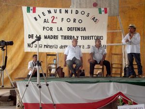 Evento en contra de la minería en Chicomuselo, Chiapas © SIPAZ, 2012