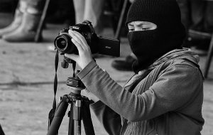 CNI/EZLN event at the Caracol, of Oventik Chiapas Highlands, October 12, 2016 © Noé Pineda