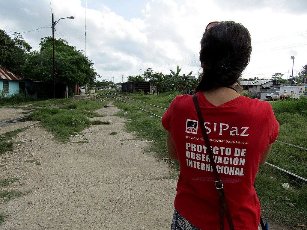 SIPAZ begleitet die MODH in Tenosique, Tabasco © SIPAZ