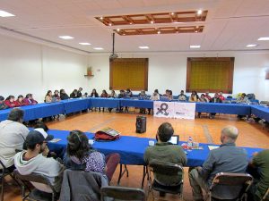 Observateurs de la MODH en train de partager leurs expériences et observations à San Cristobal de las Casas © SIPAZ