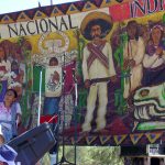 Encuentro de Pueblos Indígenas de América, comunidad de Vicam, Sonora, octubre de 2016 © SIPAZ