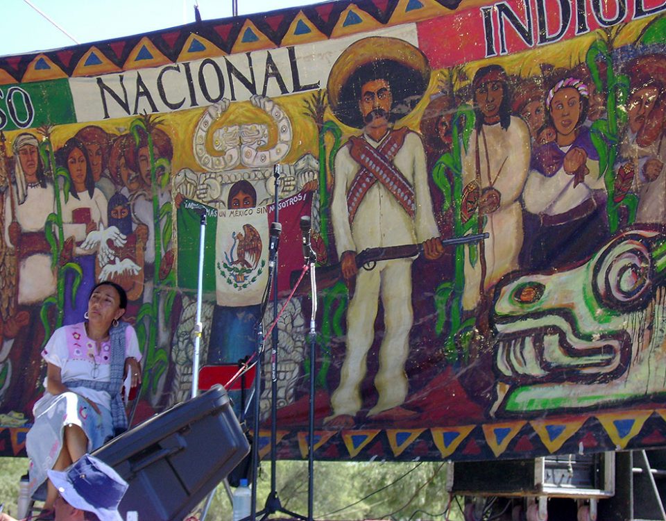 Encuentro de Pueblos Indígenas de América, comunidad de Vicam, Sonora, octubre de 2016 © SIPAZ