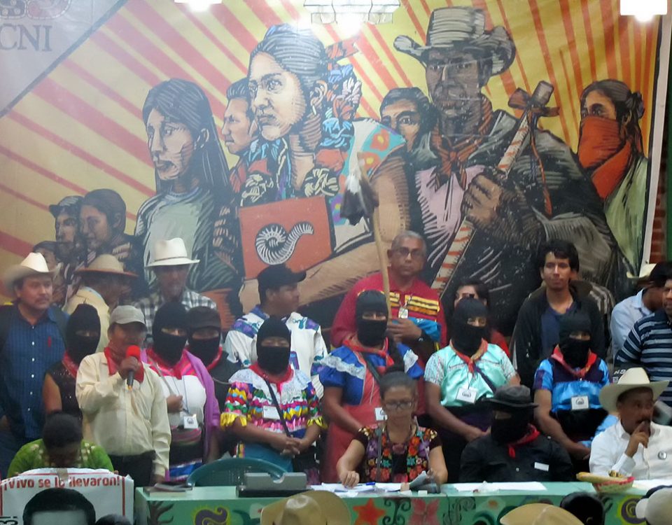 Asamblea Constitutiva del Concejo Indígena de Gobierno para México, San Cristóbal de Las Casas, mayo de 2017 © SIPAZ