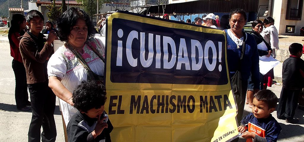 Mobilisierung von Frauen in Chiapas © SIPAZ Archiv