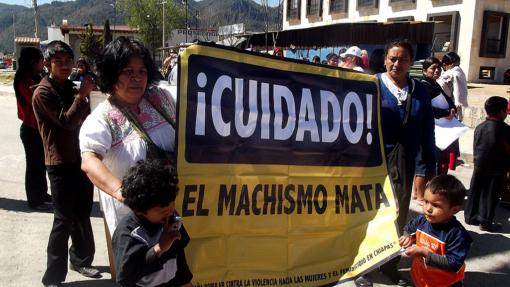 Mobilization of the Popular Campaign against Violence towards Women © SIPAZ Archive, 2015