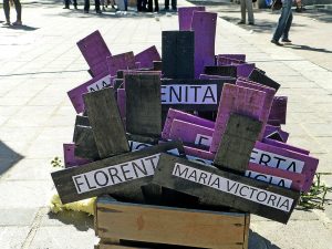 Mobilisation contre les féminicides au Oaxaca © SIPAZ Archive de 2013