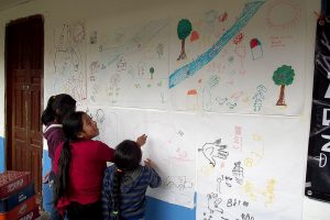 La importancia de trabajar el tema con niños y jóvenes, Encuentro de la pastoral de la Madre Tierra, septiembre de 2017 © SIPAZ