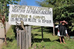 Visita de la relatora sobre derechos de los pueblos indígenas de Naciones Unidas a Chiapas © Centro de Derechos Humanos Fray Bartolomé de Las Casas