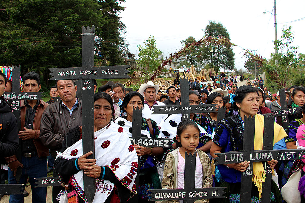 Visite de la rapporteuse sur les droits des peuples autochtones des Nations Unies au Chiapas © Centre des droits de l’Homme Fray Bartolomé de Las Casas