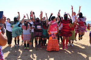 Participants in the soccer tournament © Alejandra Carrillo Olando