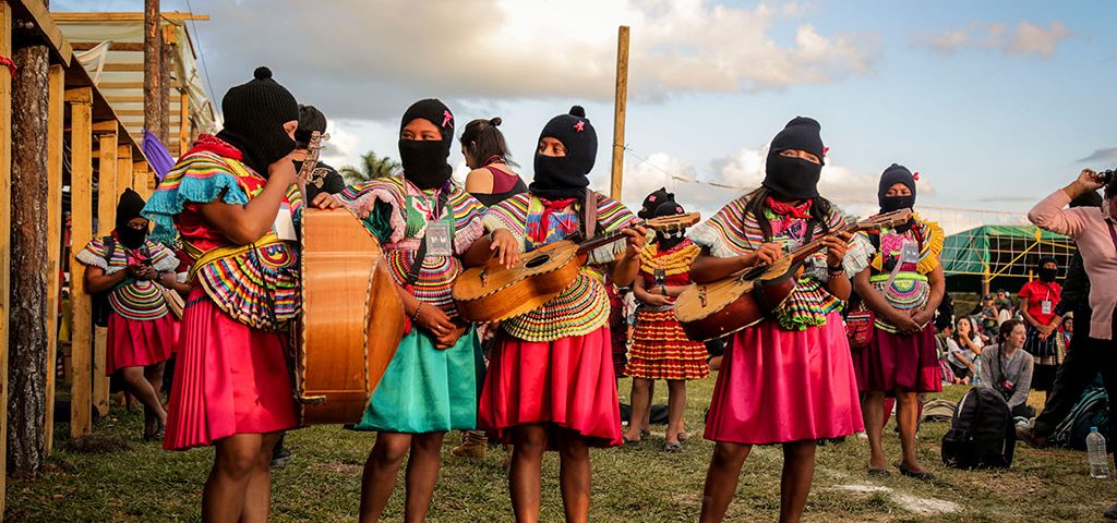 Banda musical del caracol de la Realidad © Massiel Hernández García