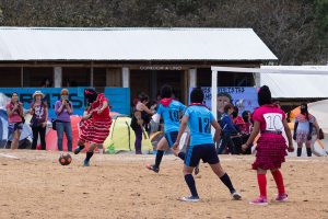 Football match between Oventic and La Garrucha © Radio Zapote