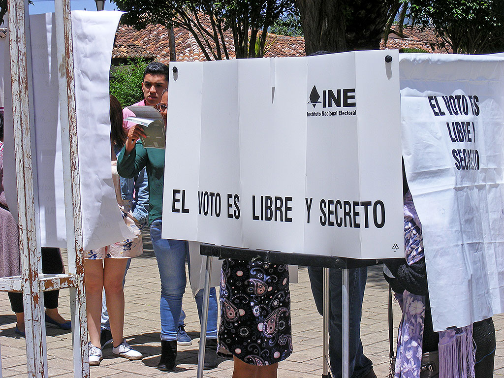 Die Wahlen am vergagenen 1. Juli, Chiapas © SIPAZ