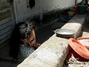 Internally displaced child from Chenalhó © SIPAZ