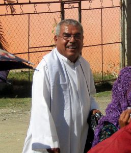 Padre Eleazar Juárez Flores, párroco de Chicomuselo © SIPAZ