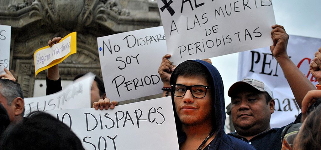 Protest against violence against justice © Derechos Digitales