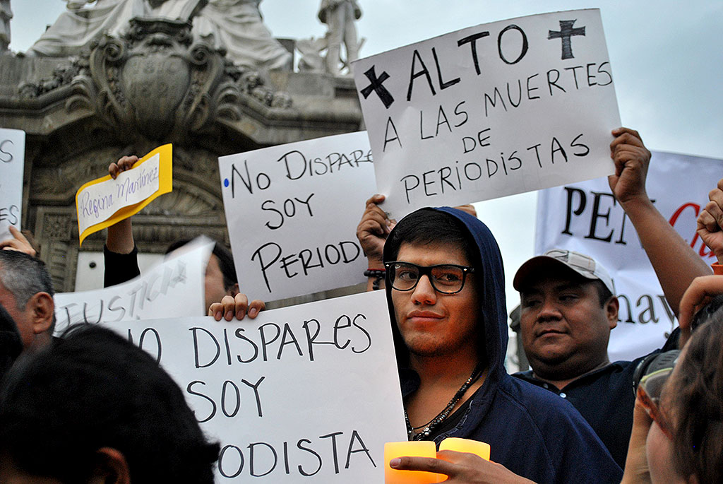 Protest against violence against justice © Derechos Digitales