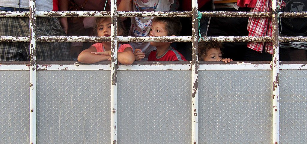 Exodus der Migraten, Küste von Chiapas, Oktober 2018 © SIPAZ