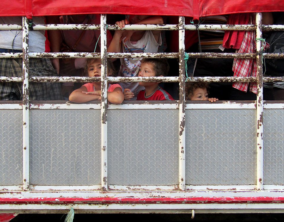 Exodus der Migraten, Küste von Chiapas, Oktober 2018 © SIPAZ