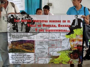 Gemeinschaftlicher Volksprozess gegen den Staat und die Bergbauunternehmen in Oaxca © SIPAZ